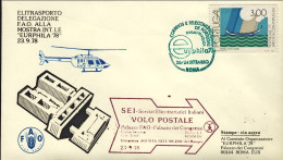 1978-Portogallo Elitrasporto Delegazione FAO Volo Postale Con Elicottero Della S - Covers & Documents
