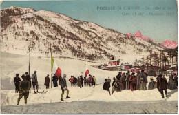 1913-Belluno Pozzale Di Cadore Gare Di Sci - Hotels & Gaststätten