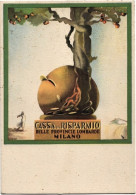 Cartolina Pubblicitaria Cassa Di Risparmio Delle Province Lombarde Milano - Publicité