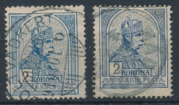 1908. Turul 2K Stamps - Oblitérés