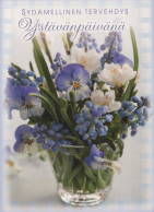 FLORES Vintage Tarjeta Postal CPSM #PBZ884.ES - Flores