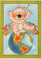 NIÑOS HUMOR Vintage Tarjeta Postal CPSM #PBV359.ES - Tarjetas Humorísticas