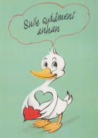 PÁJARO Animales Vintage Tarjeta Postal CPSM #PBR448.ES - Oiseaux