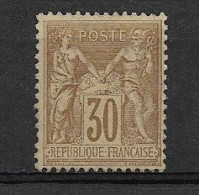 France  No 80 , Type 2 , Neuf , ** , Sans Charniere , Superbe . - 1876-1898 Sage (Type II)