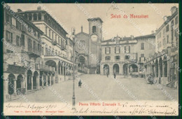 Torino Moncalieri Saluti Da Piazza Vittorio Emanuele II Cartolina MZ9531 - Autres & Non Classés