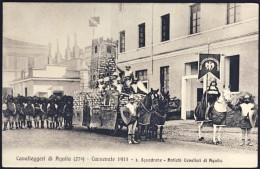 1911-Brescia Carnevale Cavalleggeri Di Aquila (27^ ) Antichi Cavalieri Di Aquila - Brescia