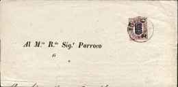 1879-piego Affrancato 2c. Su 0.05 Lacca - Marcophilie