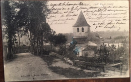 Cpa 24 Dordogne, Ribérac, Vieille Eglise Romane, éd Réjou, écrite En 1915 - Riberac