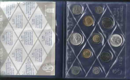 ITALIA ITALY - 1986 - DIVISIONALE COFFRET KMS - OFFICIAL - 11 Coins Con 2 Argenti Silver - DONATELLO - San Marino