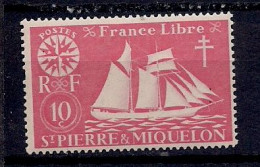 SAINT PIERRE ET MIQUELON    NEUF   AVEC LEGERE TRACE DE CHARNIERE - Other & Unclassified