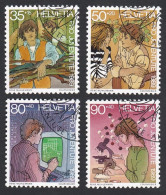 PRO/J. DE COLLECTION SERIE OBLITERE 1er/J.24.11.1989.C/S.B.K. Nr:J311/14. Y&TELLIER Nr:1333/36. MICHEL Nr:1405/08. - Used Stamps