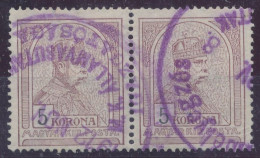 1909. Turul 5K Stamps - Gebruikt