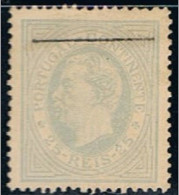 Portugal, 1885, # 53 Dent. 13 1/2, Reimpressão, MNG - Unused Stamps