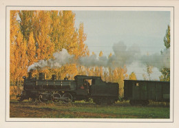 ZUG Schienenverkehr Eisenbahnen Vintage Ansichtskarte Postkarte CPSM #PAA839.DE - Trains