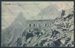 Aosta Courmayeur Rifugio CAI Cartolina ZQ4654 - Aosta