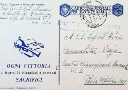 1942-Franchigia Posta Militare 126 7.11.42 Russia Ospedale Di Riserva Da Crocero - Marcophilia