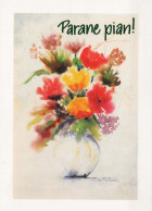 FIORI Vintage Cartolina CPSM #PBZ463.IT - Blumen