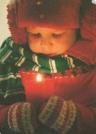 Buon Anno Natale BAMBINO Vintage Cartolina CPSM #PAW824.IT - Año Nuevo