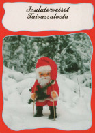 BABBO NATALE Buon Anno Natale Vintage Cartolina CPSM #PAU565.IT - Santa Claus