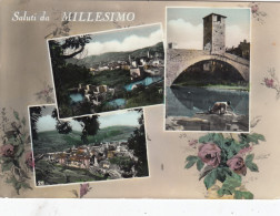 MILLESIMO-SAVONA-SALUTI DA..-MULTIVEDUTE- CARTOLINA VERA- FOTOGR.VIAGGIATA IL 21-7-1968 - Savona