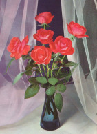 FIORI Vintage Cartolina CPSM #PAS660.IT - Flowers