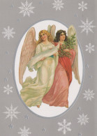 ANGELO Buon Anno Natale Vintage Cartolina CPSM #PAH412.IT - Anges