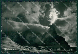 Trento San Martino Di Castrozza Cimon Della Pala FG Foto Cartolina KB5336 - Trento