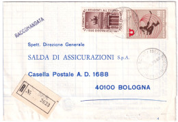 1979-UNIVERSIADI INVERNALI Lire 500 + Pellegrinaggio Ex Combattenti Su Piego Rac - 1971-80: Poststempel