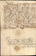 1738-Hirschbergen Slesia Fede Di Sanita' Rilasciata Il 28 Agosto,bel Sigillo Su  - Historical Documents