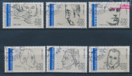 Frankreich 2819-2824 (kompl.Ausg.) Gestempelt 1991 Schriftsteller (10387940 - Oblitérés