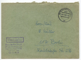 Germany, East 1981 Postsache Cover; Berlin-Köpenick - Deutsche Post - Briefe U. Dokumente