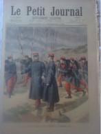 Le Petit Journal N°215 Nouvelle Tenue Officier Infanterie Plaza De Madrid Combat Entre Lion Et Taureau Partition L'idole - Magazines - Before 1900