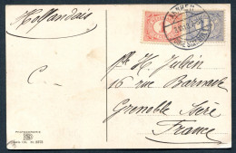 RC 27459 PAYS-BAS 1913 - ARNHEM CARTE POSTALE POUR LA FRANCE - Briefe U. Dokumente