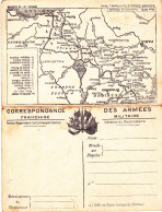 1 CARTE CORRESPONDANCE DES ARMEES 1914/1918  - RECTO - VERSO - War 1914-18