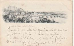 *** PAU  Le Château Et Le Pont De Jurançon TTB  - Pau