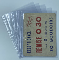 LOT 10 FEUILLES TRANSPARENTES (FORMAT A4) POUR DIVERS / 1 CASE 21,5 X 29,7 - Supplies And Equipment