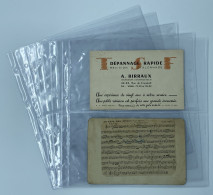 LOT 50 FEUILLES TRANSPARENTES / 2 CASES RECTO 30,5 X 16 - Non Classificati