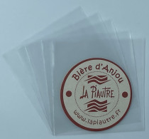 LOT 500 ETUIS OU POCHETTES PLASTIQUE POUR SOUS BOCKS - Beer Mats