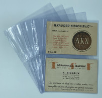 LOT 20 FEUILLES TRANSPARENTES (FORMAT A4) POUR DIVERS / 2 CASES RECTO 14,5 X 21,5 - Zubehör