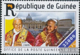 Guinea 11117 (complete. Issue) Unmounted Mint / Never Hinged 2015 Johannes Paul II - Guinea (1958-...)