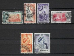 BARBADOS Ca.1948-55: Lot D' Obl. - Barbades (...-1966)