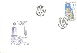 FDC 611 - 2 Czech Republic Stoves 2009 Empire Biedermeier - Usines & Industries