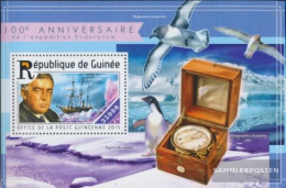 Guinea Miniature Sheet 2517 (complete. Issue) Unmounted Mint / Never Hinged 2015 Stamina-expedition - Guinée (1958-...)