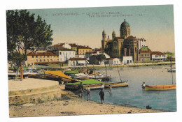 CPA écrite En 1925 - SAINT-RAPHAEL - Le Port Et L'Eglise - LL - N°30 - - Saint-Raphaël