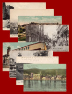 THESSALONIKI Salonica Greece 1910s (circa WWI). Lot Of 8 Vintage Used Postcards [de131] - Greece