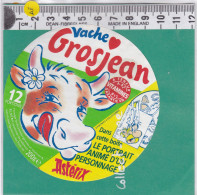 C1111 FROMAGE  VACHE GROSJEAN TETE  ASTERIX 12 PORTIONS 200 Gr - Cheese