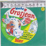 C1113 FROMAGE  VACHE GROSJEAN TETE  ASTERIX 16 PORTIONS 280 Gr - Cheese