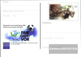 FRD (FR.Germany) PSo68 Special Postcards Gefälligkeitsgestempelt Used 2000 Fair Play - Altri & Non Classificati
