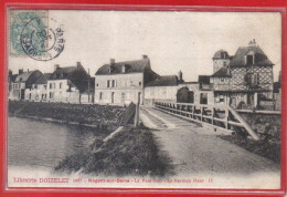 Carte Postale 10. Nogent-sur-Seine  Le Pont Vert   Très Beau Plan - Nogent-sur-Seine