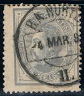 Portugal, 1880/1, # 53 Dent. 12 1/2, Ambulancia R. A. Norte II, Used - Usati